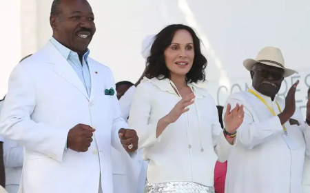 Ousted Gabon leader’s wife and son sentenced to 20 years for graft