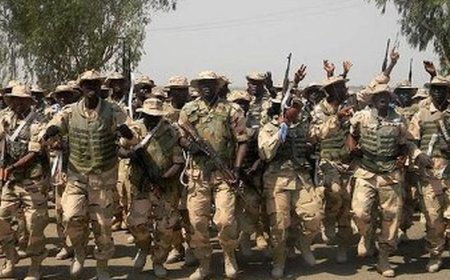 Soldiers kill nine terrorists, rescue 74 corpers in Borno