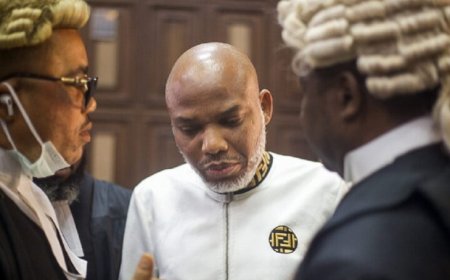 Nnamdi Kanu removed from court for ‘unruly’ conduct as judge delivers judgment 