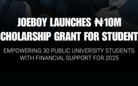 Young Legend Foundation Scholarship 2025 For Nigerians (₦10m Award)