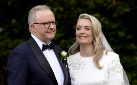 Australian Prime Minister Albanese marries girlfriend in private ceremony