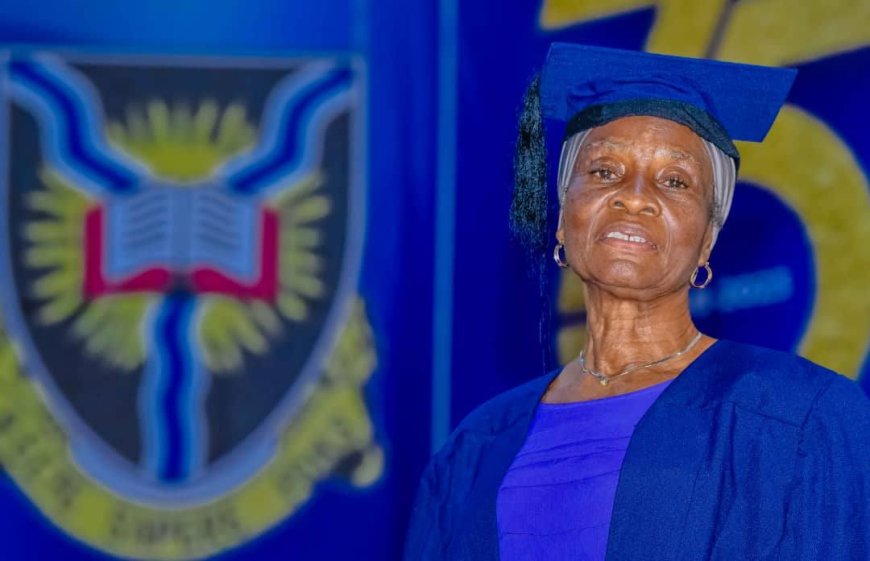 69-Year-Old Joins Freshmen at University of Ibadan Matriculation