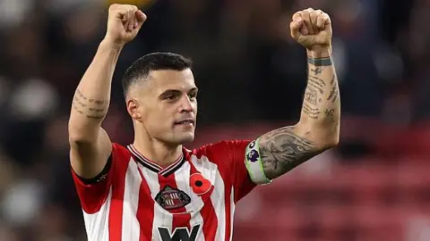 EPL: Rooney hails Xhaka as Sunderland’s signing of the season