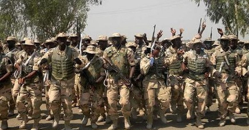 Soldiers kill nine terrorists, rescue 74 corpers in Borno