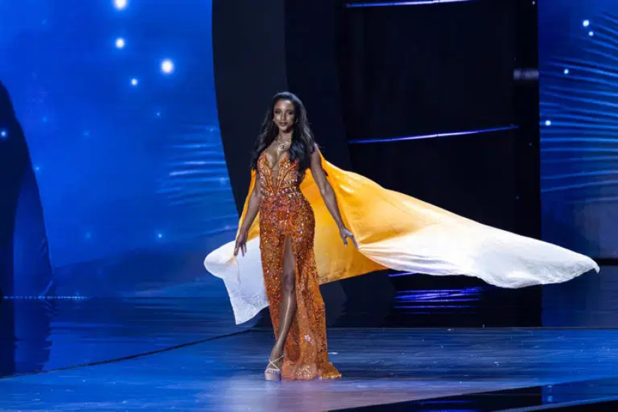 Miss Jamaica rushed to hospital after falling off Miss Universe stage
