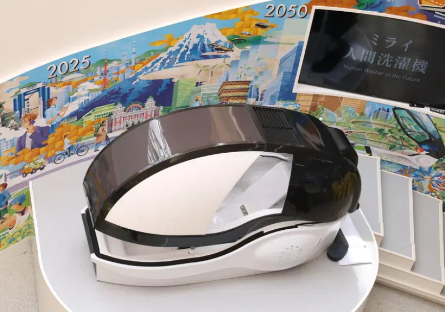 Human washing machine goes on sale in Japan