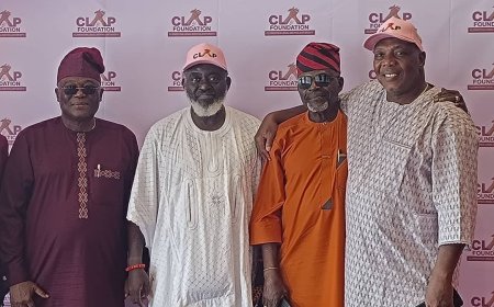 Excitement In Lagos As CLAP Foundation Begins Operations