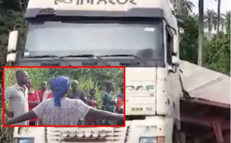 Children die in Kogi as truck conveying them to school plunges into river