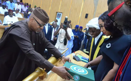 Abiodun presents N1.669trn 2026 Appropriation Bill to Ogun Assembly