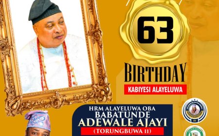 Happy 63rd Birthday To His Royal Majesty, Oba Babatunde Ajayi, The Akarigbo And Paramount Ruler of Remoland