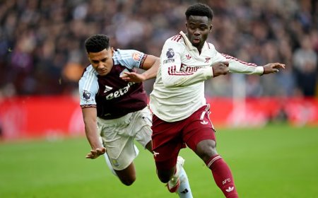 EPL: Aston Villa end Arsenal’s 18-match unbeaten run in 2-1 win