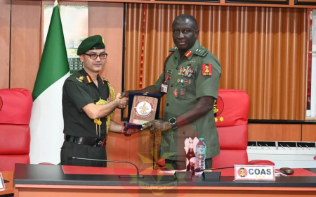 COAS, Indian defence adviser reaffirm military partnership