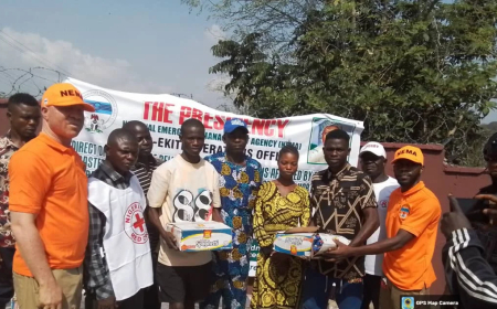 NEMA distributes relief materials to Ondo flood victims