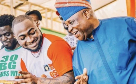 Davido joins Accord Party, follows uncle Governor Adeleke