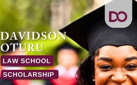 Davidson Oturu Law School Scholarship 2026 For Nigerians | Fully Funded