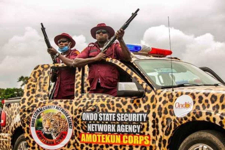 Amotekun rescues 3 kidnapped passengers, arrest 4 suspects