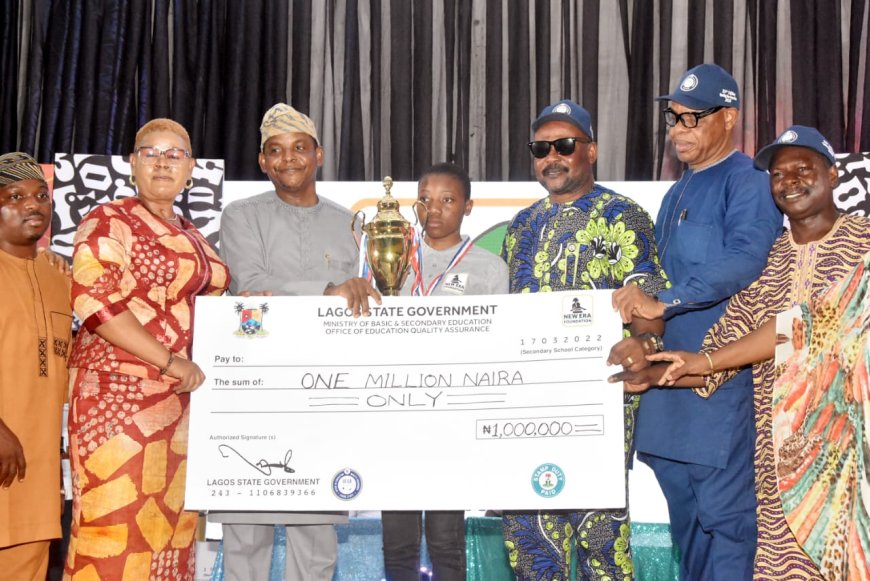 Three Lagos students win N2.2m in state spelling bee competition
