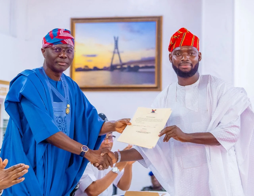 Sanwo-Olu urges Obasa’s son to unite Agege, deepen development