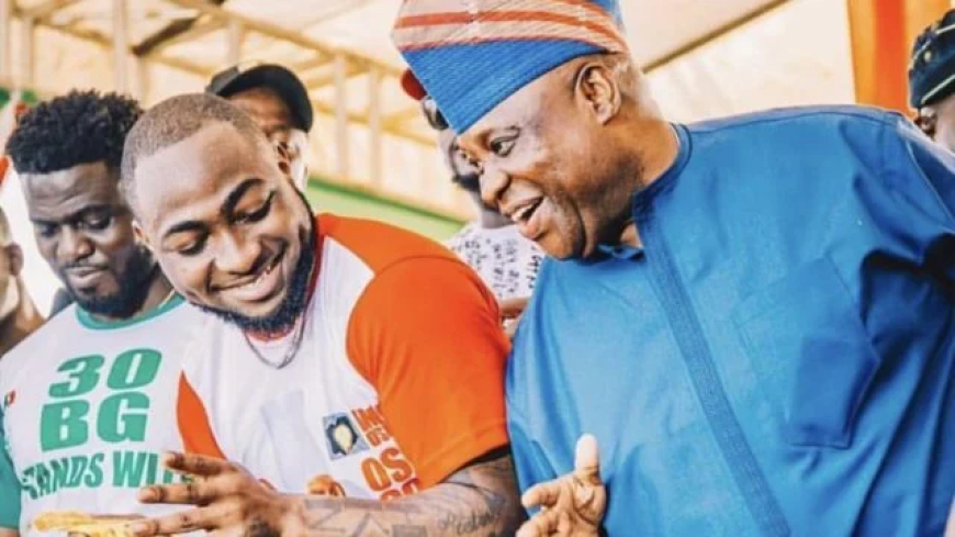Davido joins Accord Party, follows uncle Governor Adeleke