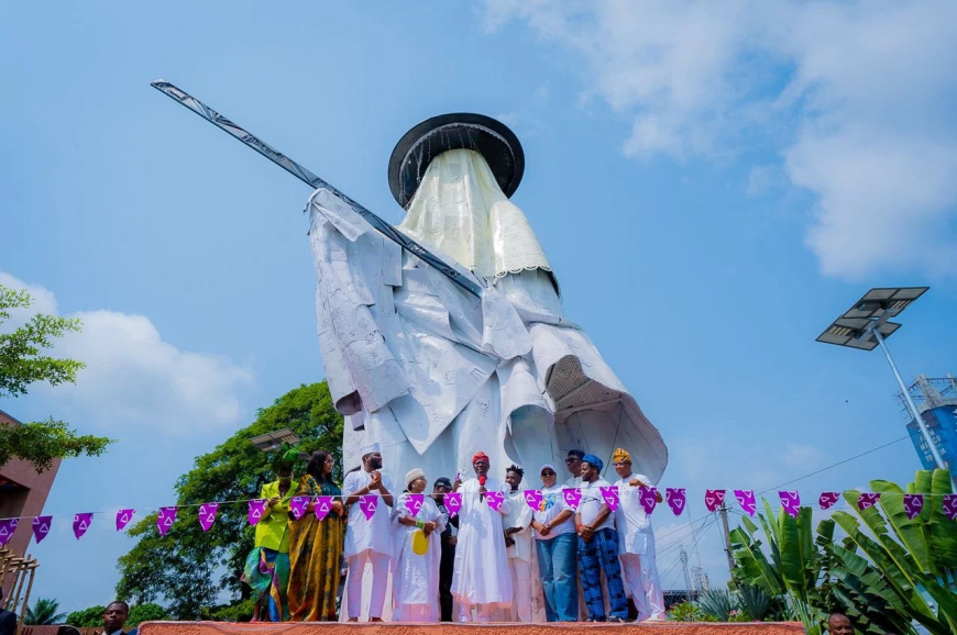 Sanwo-Olu unveils Eyo monument to boost Lagos tourism