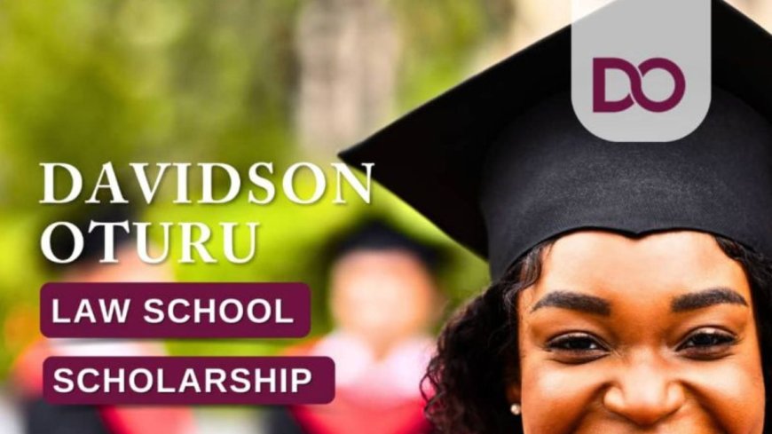 Davidson Oturu Law School Scholarship 2026 For Nigerians | Fully Funded