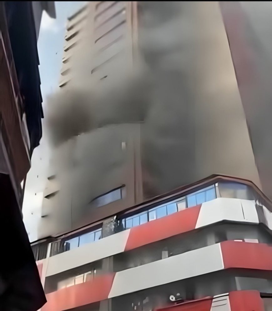 Lagos govt orders evacuation of residents, businesses around burnt GNI building