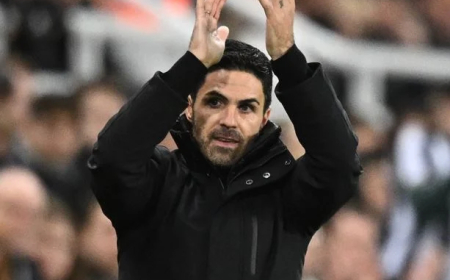 EPL: Arteta urges Arsenal to break New Year jinx in title race