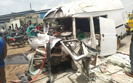 Father, daughter die in Rivers road crash