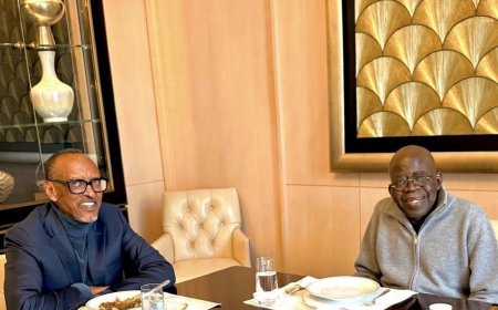 Tinubu meets Kagame in Paris, discusses Africa’s interests
