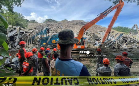 One dead, dozens missing after Philippine dump site collapse