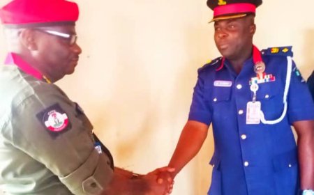 NSCDC decorates 85 newly promoted officers in Gombe, urges integrity 