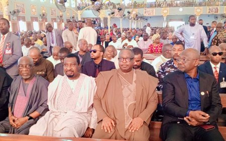 Akpabio, governors, others attend Nasarawa senator Akwashiki’s funeral