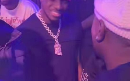 Osimhen, Ndidi, Awaziem party in Lagos after AFCON third-place win