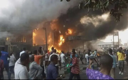 Explosives in warehouse caused Amuwo-Odofin Industrial Estate fire – Lagos Fire Service