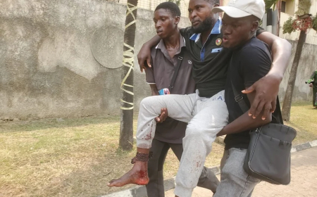 Police tear-gas residents protesting Lagos eviction, demolition