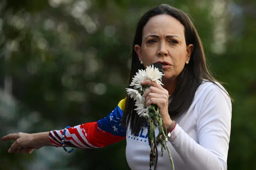 Venezuela’s ‘hour of freedom’ has arrived – Opposition leader Machado