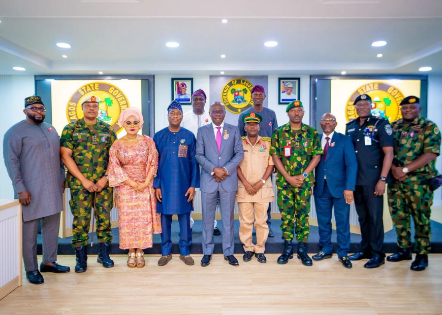 Sanwo-Olu donates ₦100m to Lagos military veterans