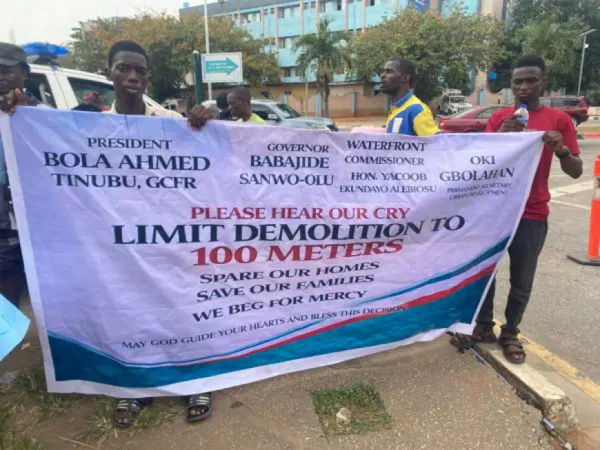 They lied to us’: Makoko residents protest demolitions beyond safety setbacks at Lagos Assembly