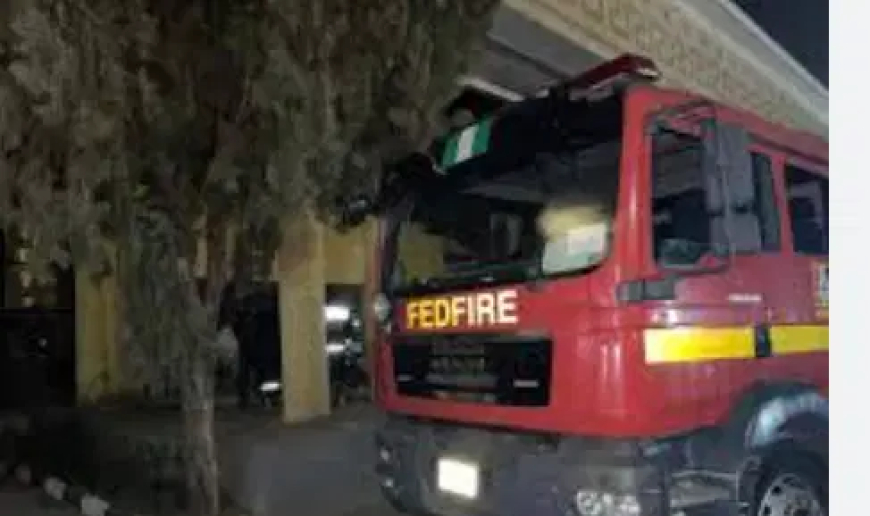 FFS contains fire outbreak at Leventis Plaza, Abuja