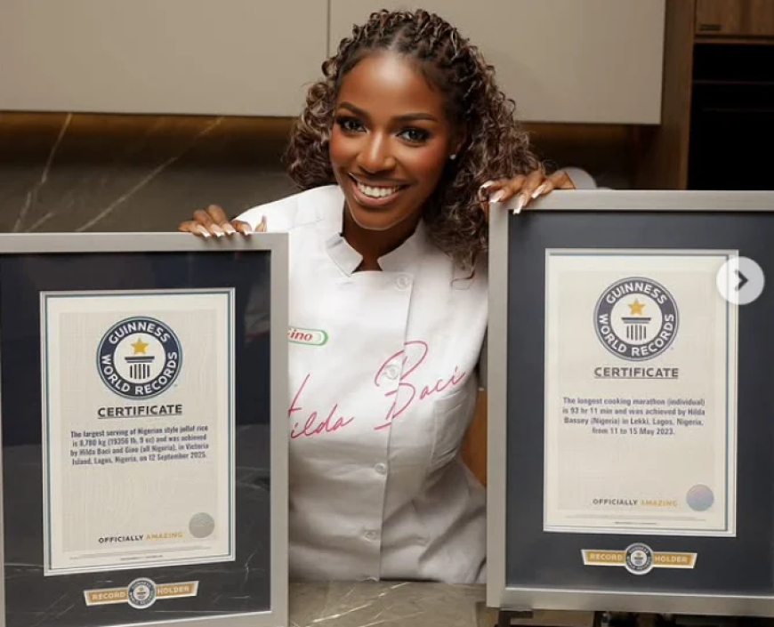 Hilda Baci becomes three-time Guinness World Record holder