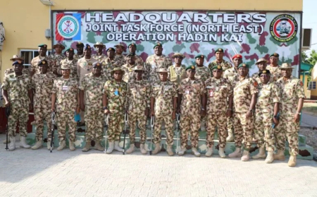 Military busts terrorists’ detention facilities in Borno, Yobe forests