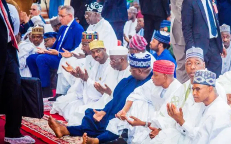 Tinubu, govs attend Matawalle’s children’s wedding fatiha in Abuja