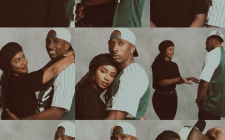 Priscilla, Juma Jux recreate Tupac’s pictures to mark first wedding anniversary