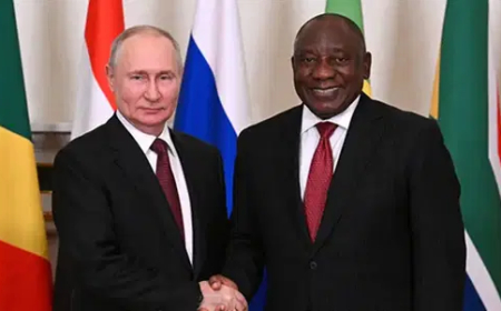 Ramaphosa, Putin discuss return of S. Africans fighting with Russia – Pretoria