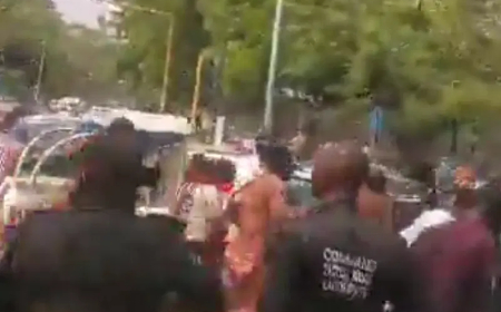 Fresh turmoil at National Assembly as police use teargas on protesters