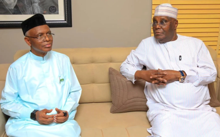 Atiku demands transparency on El-Rufai detention, cites health concerns