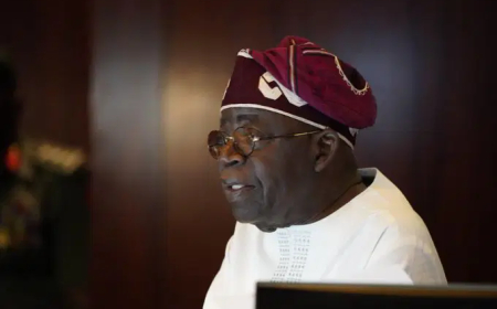 Amend constitution for state police, Tinubu urges senators