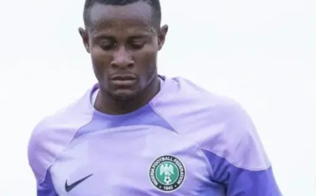 Super Eagles goalkeeper, Obasogie suspended by club over alleged match-fixing