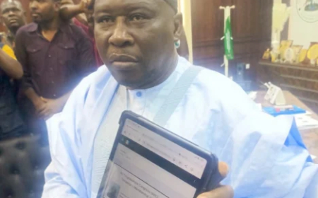 Fintiri joins APC, Atiku’s son shuns defection