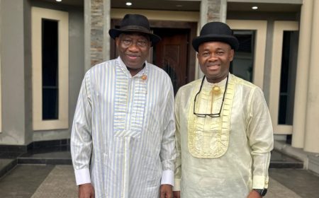 Jonathan receives new Bayelsa deputy gov 